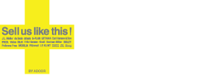 Sell Us Like this! BY ADOOR  FURNITURE BUYING PROJECT  USED家具買取 SellUsLikeThis!